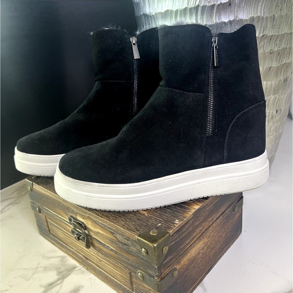 J/Slides Tristan Faux Fur Lined Waterproof Sneaker Boots - Picture 5 of 14